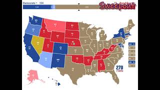 My 2040 US Presidential Prediction video  Political shifts in the United States over time [upl. by Anairuy]