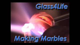 Glass Blowing  Hand making Marbles  Glass4Life  From glass to art [upl. by Ashil]