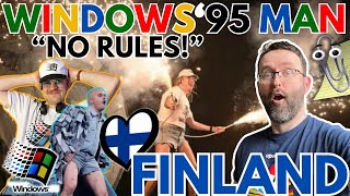 🇫🇮 Windows95man quotNo Rulesquot ANALYSIS amp REACTION  Finland  Eurovision 2024 [upl. by Dalt]