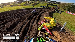 GoPro Max Anstie 2024 FIM MXoN MX2 Qualifying Moto from Matterley Basin [upl. by Tebazile]