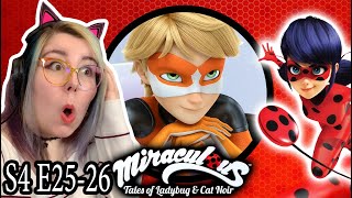 DRAMATIC FINALE  Miraculous Ladybug S4 E2526 REACTION  Zamber Reacts [upl. by Alikam]