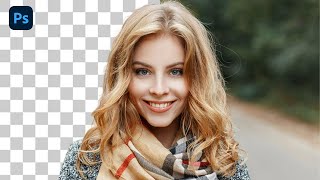 Easy way to select hair  Short Photoshop Tutorial [upl. by Karna943]