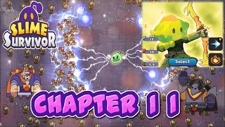 Slime Survivor Idle RPG Games  Chapter 11 Gameplay  Character Blaster Android iOS [upl. by Laspisa545]