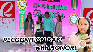 CHLOE RECOGNITION DAY 2024 with HONOR SIYA ULET 🏅❤️ [upl. by Keli]