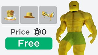 ALL NEW FREE ROBLOX ITEMS 😱 [upl. by Saravat]