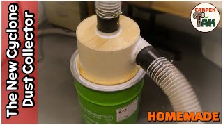 How to make a New Cyclone Dust Collector  Woodworking Essentials  Homemade  DIY [upl. by Gabey]