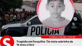 Tio tira a vida de sobrinho de 14 anos lamentável direto do local e detalhes aqui Luto news [upl. by Klement]