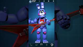 Rockstar Bonnie FNaF Workshop amp Voice Line Animation [upl. by Shamrao]