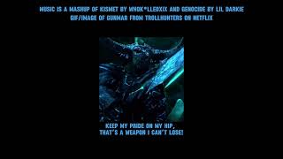 Kismet x Genocide by WHOKILLEDXIX and Lil Darkie SUPER SLOWED x Reverb trollhunters trollhunter [upl. by Aniez]