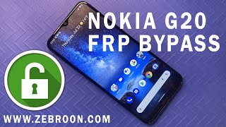 Nokia G20 reset and frp bypass test point with pandora tool zebrooncom [upl. by Drahsir]