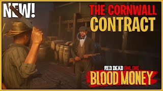 Red Dead Online Blood Money Update  NEW The Cornwall Contract Walkthrough amp Capitale Locations [upl. by Crystie]