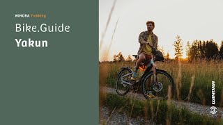 BikeGuide Winora Yakun 2025  Trekking  Life in Motion [upl. by Freytag954]