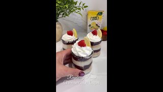 Raspberry Lemon Cheesecake Cups with True Lemon [upl. by Ennairac]