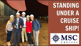 Cruise Ship Construction  MSC Bellissima 2018 [upl. by Nady]