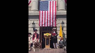 Declaration of Independence  The Intro July 10 2023 Court House White Plains Read by Jonathan Kruk [upl. by Taryne]