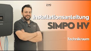 SchrittfürSchrittInstallation des SIMPO HV Nahtlos mit Kostal PLENTICORE G3 [upl. by Glenine]