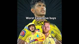 3 worst expensive buys in ipl history  csk 🏏 cricket ipl [upl. by Quill]