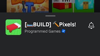 Playing 🛏️BUILD🪓 Pixels and make a mansion Part 1 of making a first floor [upl. by Ned]