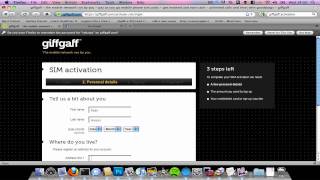 giffgaff  How To Activate Using A TopUp Voucher [upl. by Matias]