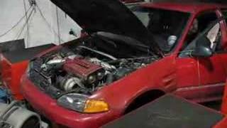 Honda Civic B20B16 501 WHP 339 ftlb 19 psi JE Import [upl. by Purse]