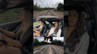 BRAKE AND THEN CLUTCH driving lesson learn howto drive car london road funny [upl. by Epul]