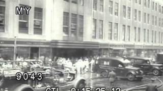 1945 Empire State Building B25 Crash [upl. by Ellirehs]