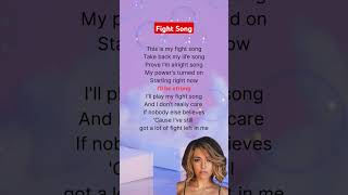 Rachel Platten  Fight Song lyrics fighting fightsong rachelplatten [upl. by Rehpotsrihc]