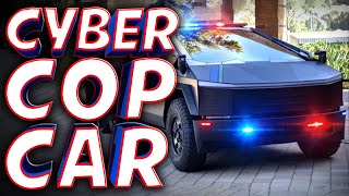 Police Cybertruck  Other Stupid Elon News  TechNewsDay [upl. by Acinimod]