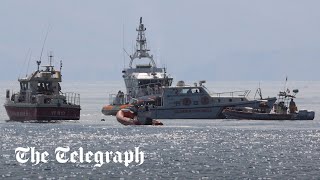 Four Britons missing after Bayesian yacht sinks off Sicily [upl. by Neiluj]