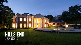 £22m Mega Mansion  Hills End  Sunningdale UK [upl. by Eisnyl]