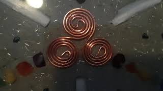 Creating the Triskelion Copper Coil [upl. by Renee]