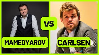 Carlsen Mamedyarova Karşı Süresinin Yarısını 1 Hamleye Harcıyor YENİ [upl. by Eixela411]