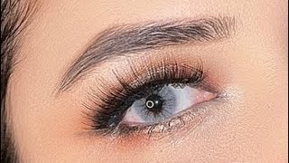 Simple Eye Makeup  5 Mint me Glamorous Eye makeup tutorial  Bridal Look ✨ [upl. by Schumer477]