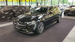 18827 MercedesBenz C 200 d T AMG Line AHK Kamera CarPlay Totwinkel [upl. by Seavey]