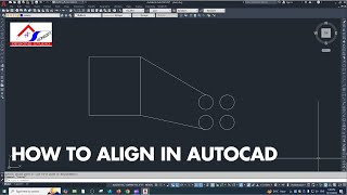 How to Align in AutoCAD [upl. by Sidon]