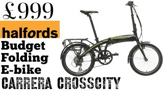 Carrera Crosscity Electric Bike 2021 edition Walk around [upl. by Nahij718]