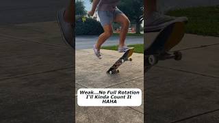 Learning To Skateboard  Shuvit  Part 1  Day 16 [upl. by Nosnehpets644]