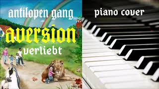 Antilopen Gang  Verliebt Piano Cover  PDF Noten [upl. by Blatman861]