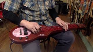 1990s Melobar CC8 8string lap steel guitar [upl. by Nyrahs]