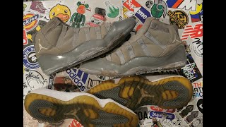 Sneaker Restoration Air Jordan 11 quotCool Greyquot [upl. by Eizeerb]