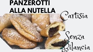 PANZEROTTI ALLA NUTELLASWEET PANZEROTTI WITH NUTELLA [upl. by Adrianna310]