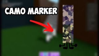 How To Find the “Camo Marker”  ROBLOX FIND THE MARKERS [upl. by Boar]