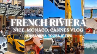 South of France Vlog in 4k  OVERRATED Monaco Nice France Travel Guide southoffrance travel [upl. by Malchy]