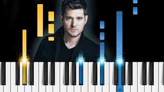 Michael Bublé  Home  Piano Tutorial [upl. by Ahsirhcal127]