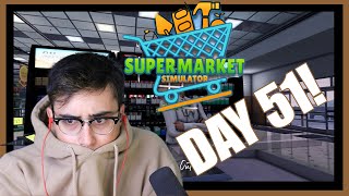 IVE PLAYED 50 Days on THIS GAME D  Supermarket Simulator [upl. by Hedvige]