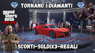 Aggiornamento settimanale di Gta online DIAMANTI AL CASINÒ💎 [upl. by Gnouhp]