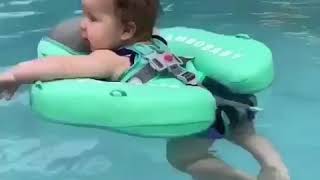 Mambobaby Air Free Baby Swimming Chest Float Baby Fun [upl. by Agace114]