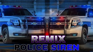 POLICE SIREN MUSIC🎧  REMIX DJ  MusicalRXRemix [upl. by Sarge]