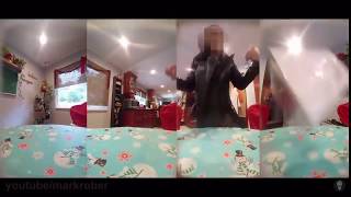 Deleted portion of Package Thief vs Glitter Bomb Trap viral video [upl. by Searby]