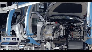 MercedesBenz EQS Production the Factory 56 line in Sindelfingen [upl. by Valentino]